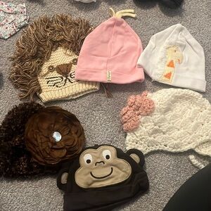 Bundle of baby hats